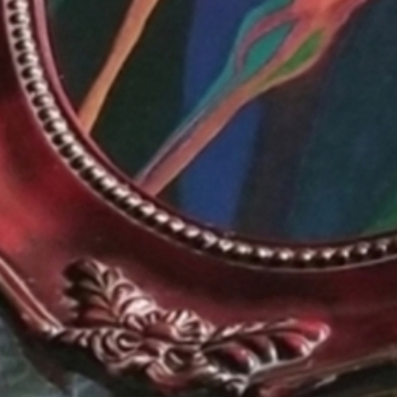 12×10 early 1900s Antique Deep Carved Picture frame  vintage Cherry Wiid - Picture 3 of 16